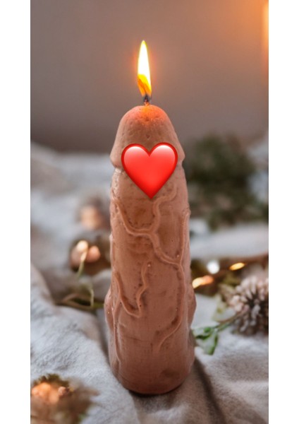 Esprili 14 cm Kalın +18 Mum