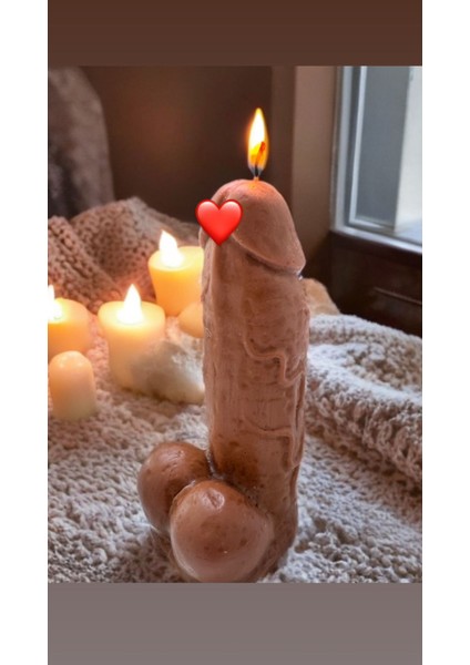 Esprili 14 cm Kalın +18 Mum fiyatları