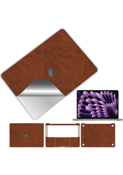 Macbook Pro 13 Inç 2020 M1 Işlemci Için 360 Full Kaplama Koruma Sticker Çizilmez Film Kaplama Taba Deri