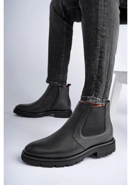 Hakiki Deri Erkek Deri Bot MRD26-0105