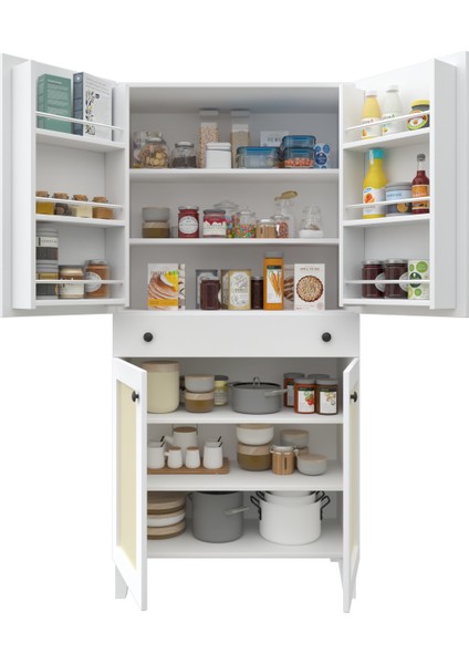 Leoz Mutfak Kiler Dolabı,erzakdolabı,çok Amaçlı DOLAP(%100MDF)