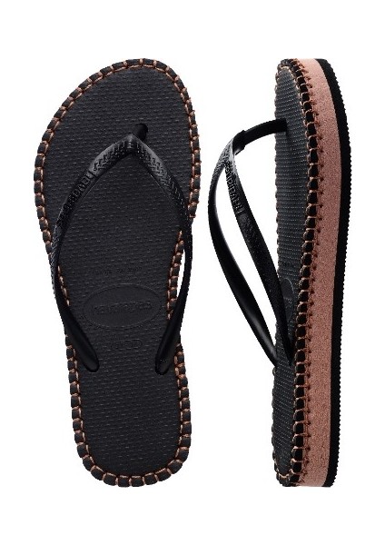 Slım Flatform Loop Platform Kadın Parmak Arası Terlik