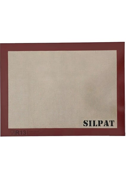 2 Adet Fırınlanabilir Kendinden Yağlı Silikon Pişirme Matı | Yıkanabilir Fırın Matı 30 x 40 cm
