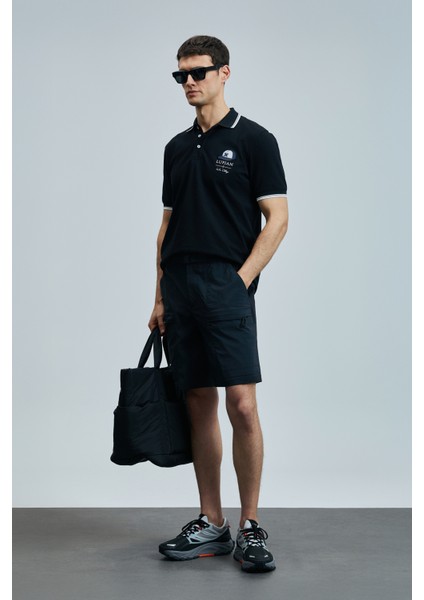Sandor Smart Erkek Polo Tişört Siyah