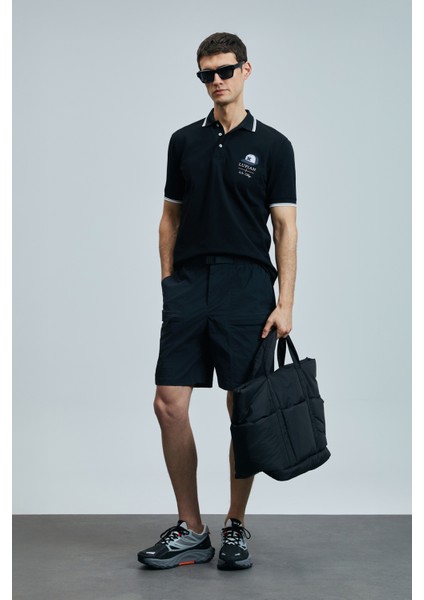 Sandor Smart Erkek Polo Tişört Siyah