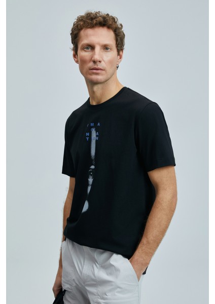 Eye Modern Grafik T- Shirt Siyah fiyatları