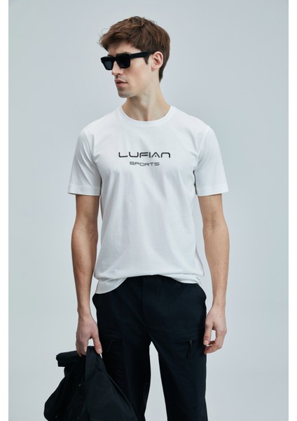 Fusıon Modern Grafik T- Shirt Siyah
