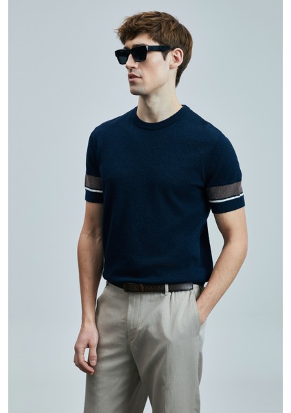 Ted Erkek Pamuklu Kazak Lacivert modelleri