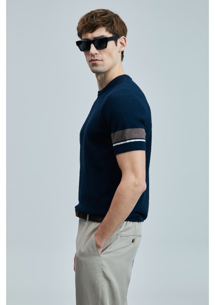 Ted Erkek Pamuklu Kazak Lacivert indirimleri