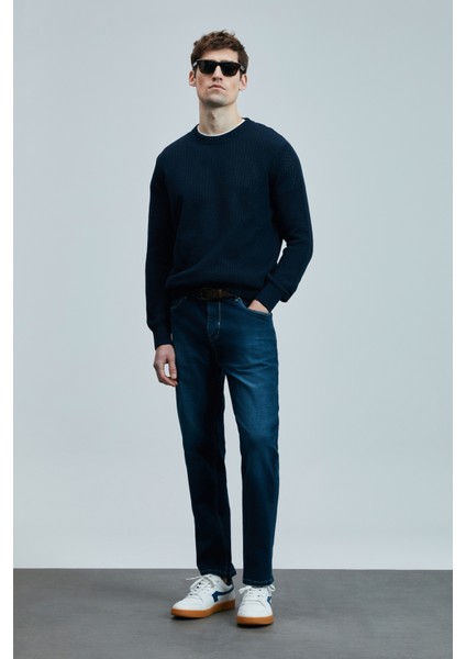 Dante Smart Jean Erkek Pantolon Regular Fit Mavi