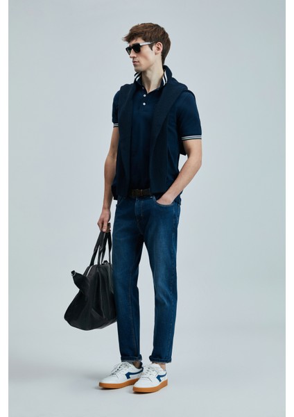 Enrıco Smart Jean Erkek Pantolon Regular Fit Mavi indirimleri
