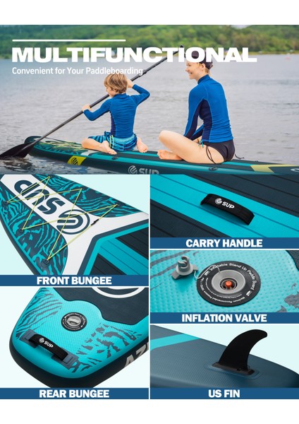 Suplimanı Supboard Paddle Board Şişme Sörf Tahtası Tam Set Sup Board 335X84X15