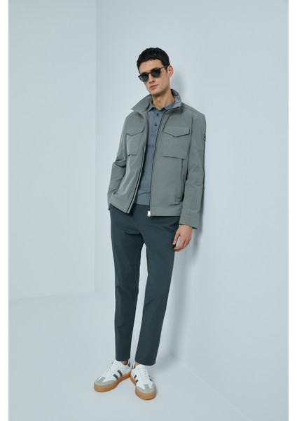 Alex Smart Erkek Chino Pantolon Slim Fit Siyah