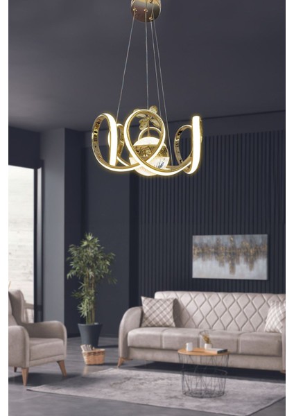 Melisa Modern Sarkıt LED Avize Powerled Lümen Gücü Yüksek LED Avize