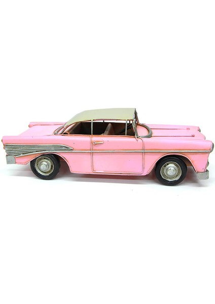 Eskitme Metal Nostaljik Amerikan Araba 29CM