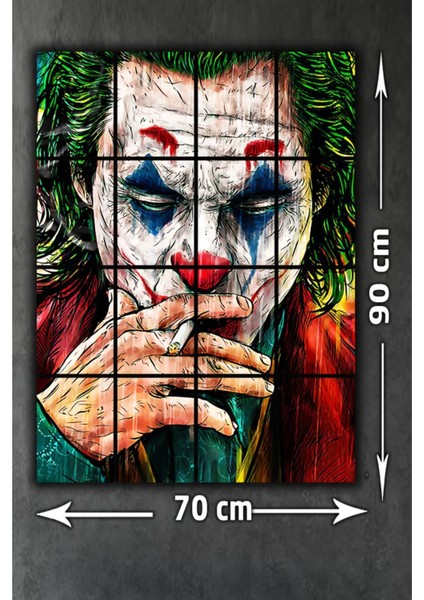 Puzzle Joker Tablo Konsepti 16 Büyük Parçalı