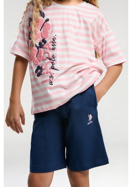 Kız Çocuk Şortlu Takım - Pembe fiyatları