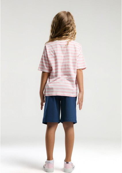 Kız Çocuk Şortlu Takım - Pembe indirimleri