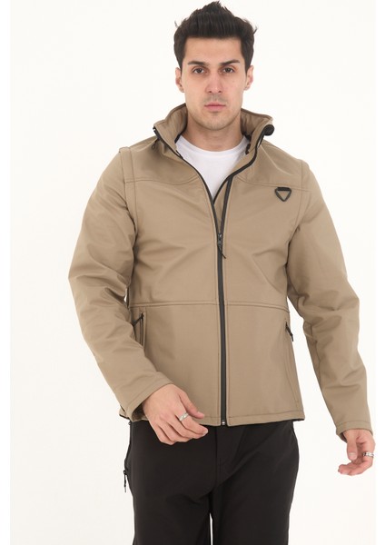 Camp460 Outdoor Tactical Softshell Su & Rüzgara Dayanıklı Erkek Taktik Yelek & Mont