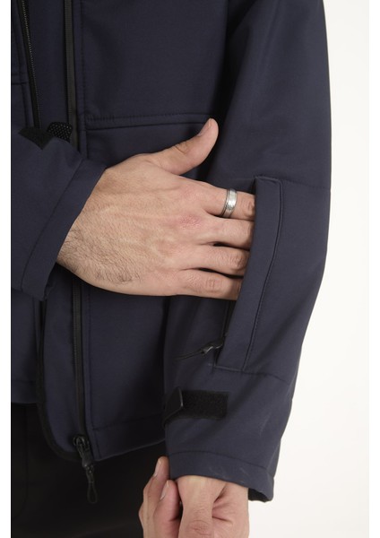 Camp460 Outdoor Tactical Softshell Su & Rüzgara Dayanıklı Erkek Taktik Yelek & Mont
