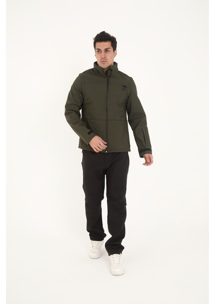 Camp460 Outdoor Tactical Softshell Su & Rüzgara Dayanıklı Erkek Taktik Yelek & Mont