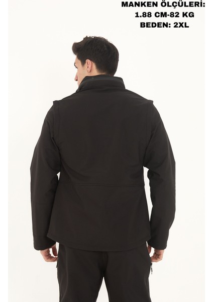 Camp460 Outdoor Tactical Softshell Su & Rüzgara Erkek Taktik Yelek & Mont modelleri