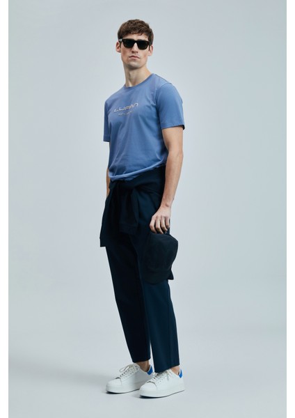 Fusıon Modern Grafik T- Shirt Siyah
