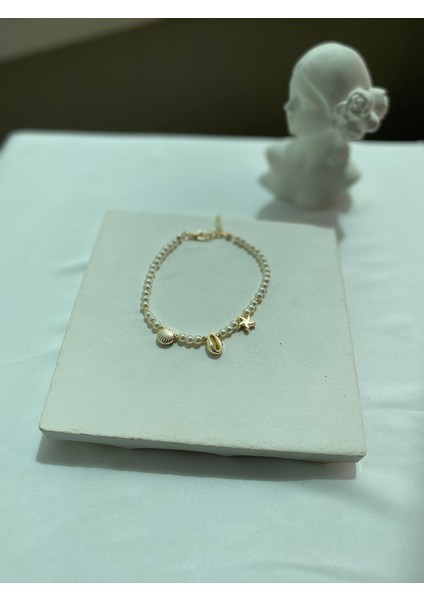 Incili Deniz Charm Halhal