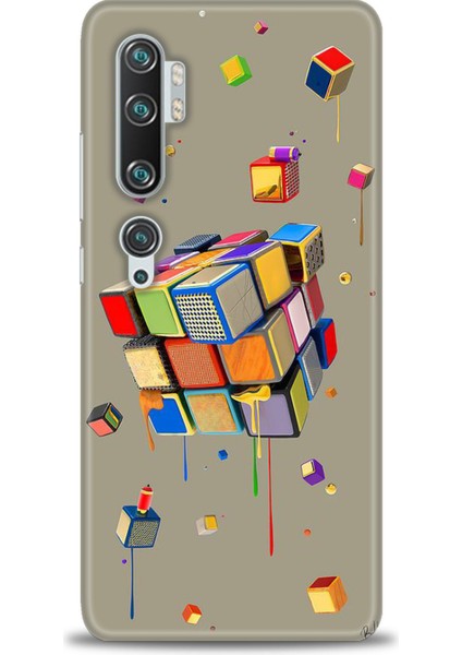 Xiaomi Mi Note 10 Kılıf Hd Baskılı Kılıf - Zeka Küpü
