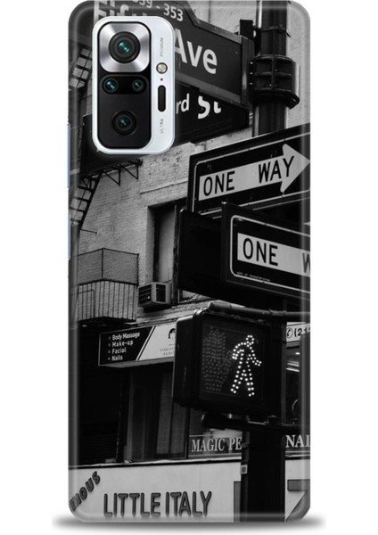 Xiaomi Redmi Note 10 Pro Kılıf Hd Baskılı Kılıf - One Way