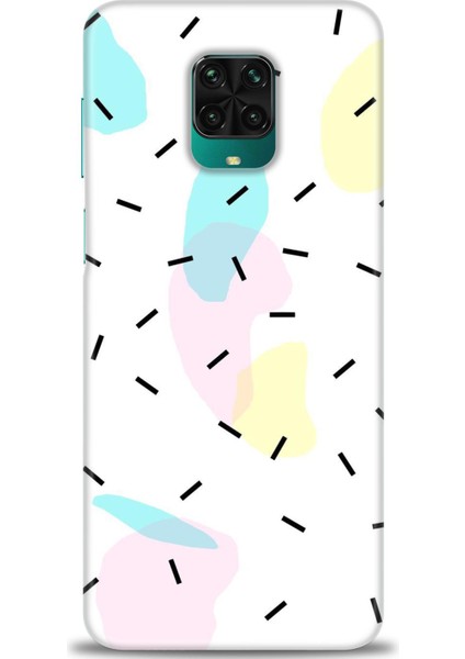 Xiaomi Redmi Note 9 Pro Kılıf Hd Baskılı Kılıf - Çubuklar ve Renkler