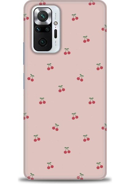 Xiaomi Redmi Note 10 Pro Kılıf Hd Baskılı Kılıf - Kirazlar