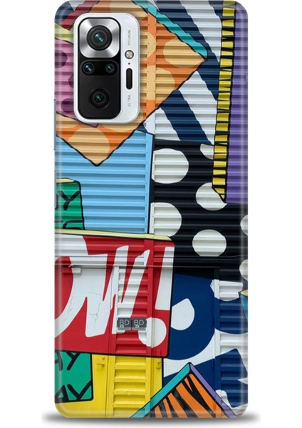 Xiaomi Redmi Note 10 Pro Kılıf Hd Baskılı Kılıf - Grafiti