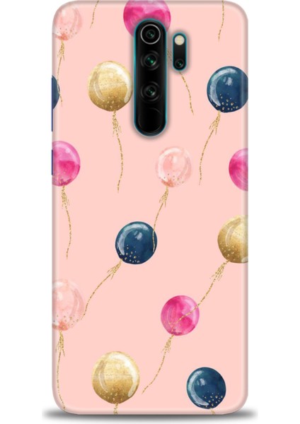 Xiaomi Redmi Note 8 Pro Kılıf Hd Baskılı Kılıf - Uçan Balonlar
