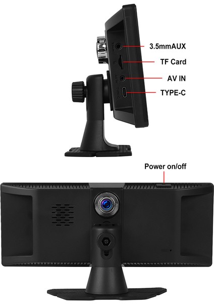 11.3" IPS Apple Carplay & Android Auto / Airplay, Android Cast Ekran Yansıtma, Adas Sürüş Sistemli 4K Ön & Arka Kameralı Torpido Üstü Araç Multimedya Ekranı