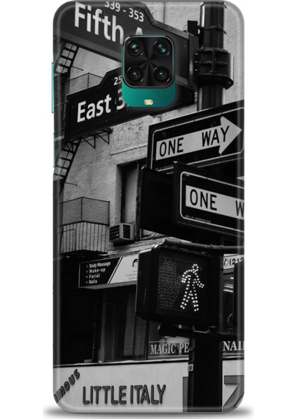 Xiaomi Redmi Note 9 Pro Kılıf Hd Baskılı Kılıf - One Way