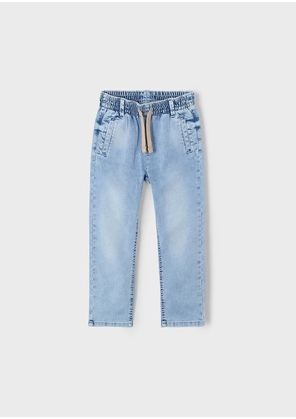 04-10 Yaş Erkek Çocuk Mayoral Jogger Pantolon - Kot Mavisi fiyatları
