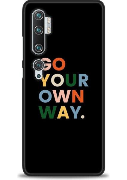 Xiaomi Mi Note 10 Kılıf Hd Baskılı Kılıf - Go Your