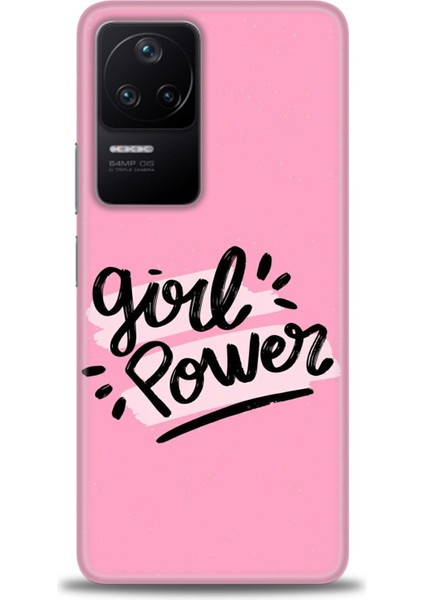 Xiaomi Poco F4 Kılıf Hd Baskılı Kılıf - Girll Power