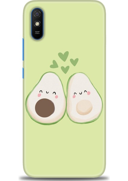 Xiaomi Redmi 9A Kılıf Hd Baskılı Kılıf - Avacado