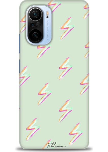 Xiaomi Poco F3 Kılıf Hd Baskılı Kılıf - Şimşekler