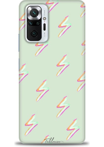 Xiaomi Redmi Note 10 Pro Kılıf Hd Baskılı Kılıf - Şimşekler