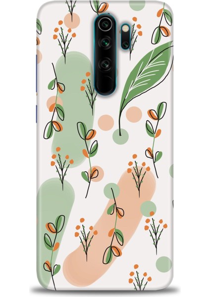 Xiaomi Redmi Note 8 Pro Kılıf Hd Baskılı Kılıf - Flower Pattern