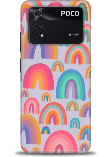 Xiaomi Poco M4 Pro 4g Kılıf Hd Baskılı Kılıf - Gökkuşakları
