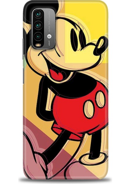 Xiaomi Redmi Note 9 4g Kılıf Hd Baskılı Kılıf - Mickey Mousee