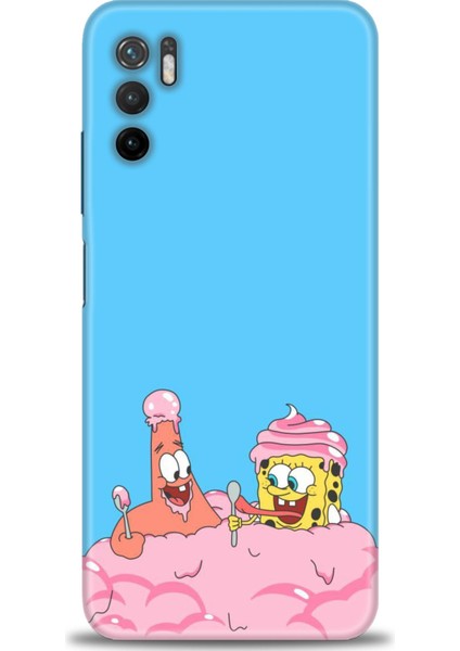 Xiaomi Poco M3 Pro Kılıf Hd Baskılı Kılıf - Spongebob