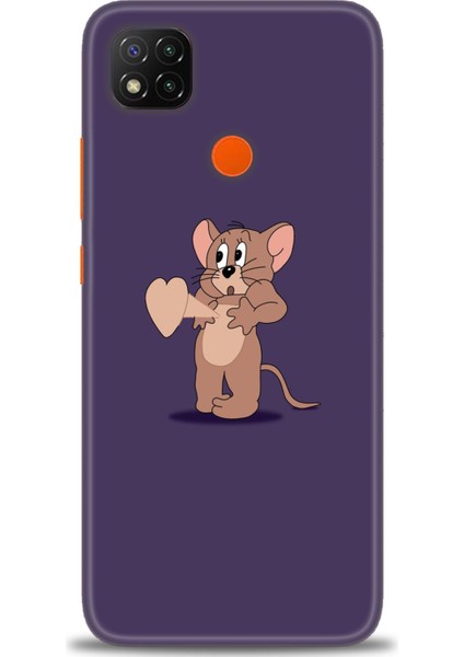 Xiaomi Redmi 9c Kılıf Hd Baskılı Kılıf - Aşık Jerry
