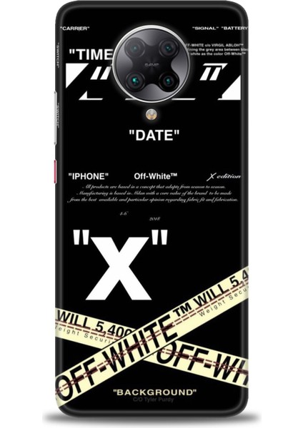Xiaomi Poco F2 Pro Kılıf Hd Baskılı Kılıf - Date