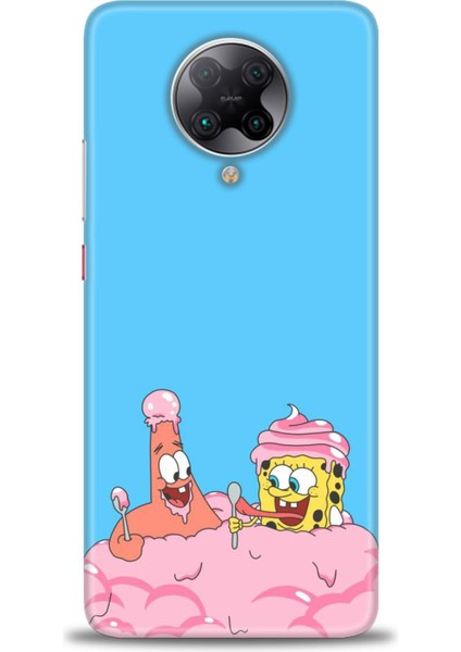 Xiaomi Redmi K30 Pro Kılıf Hd Baskılı Kılıf - Spongebob