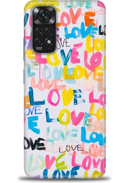 Xiaomi Redmi Note 12 Pro 4g Kılıf Hd Baskılı Kılıf - Love Love